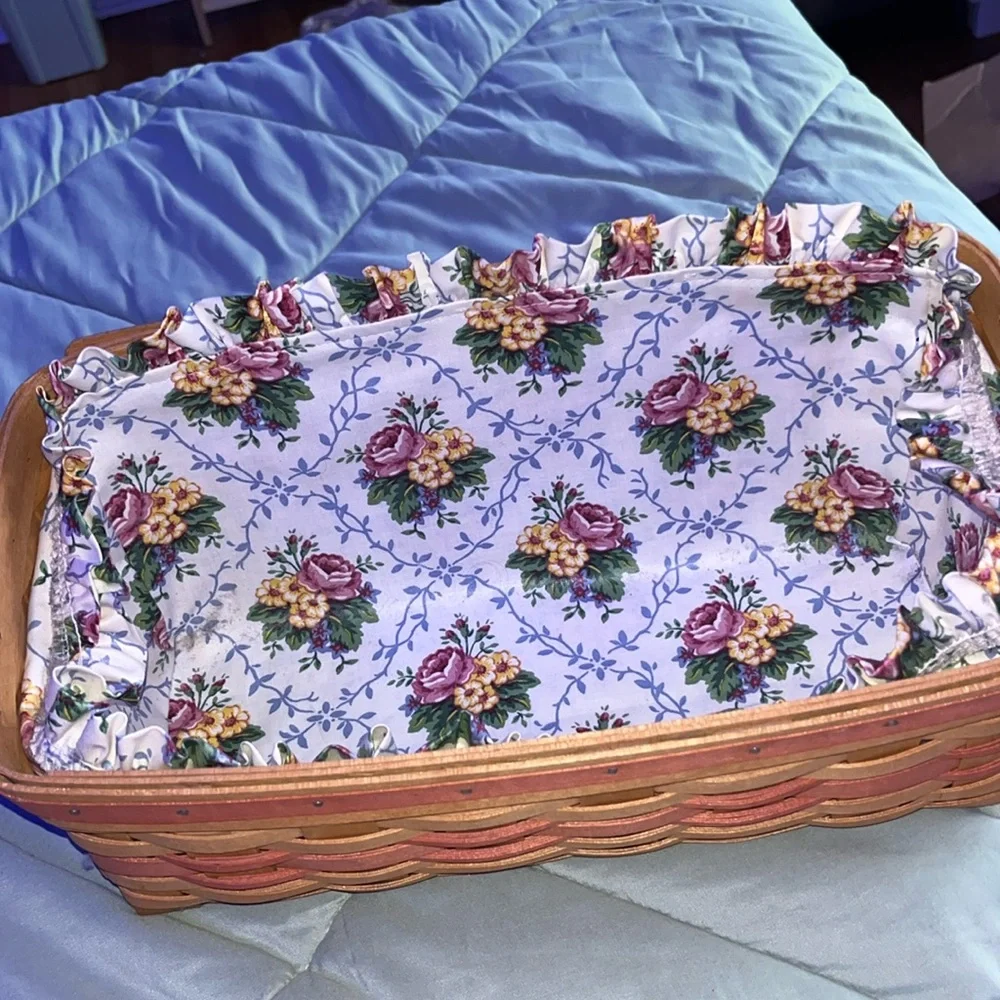 1996 Mother’s Day Vanity Basket - Picture 1 of 4